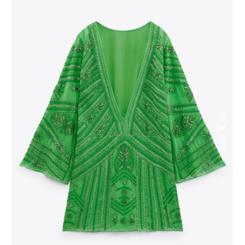 Zara Beaded Tunic Dress